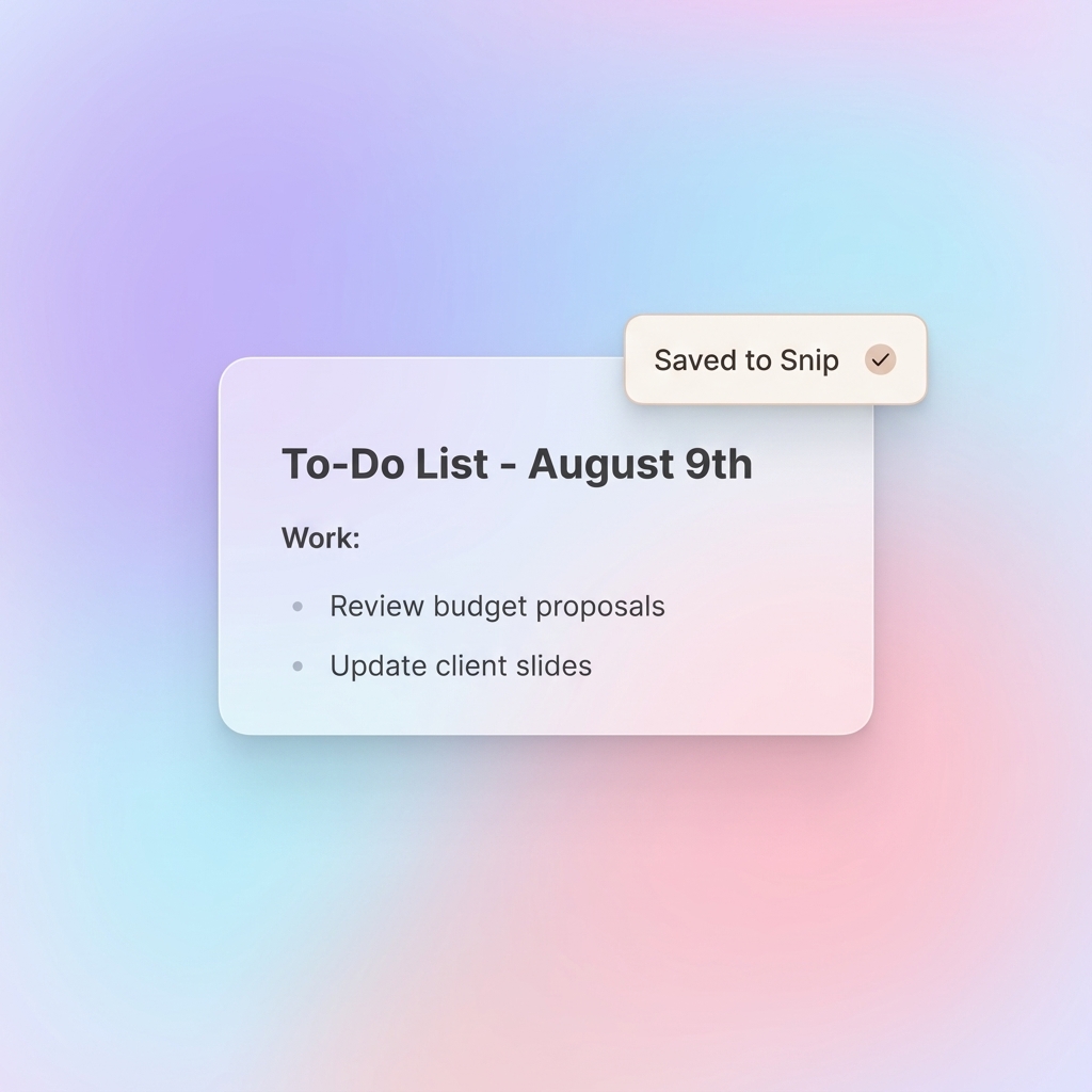 Never loses your work